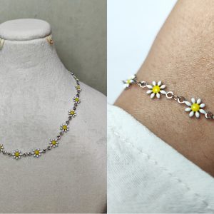 گردنبند و دستبند ``بوسهی آفتاب 🌞``